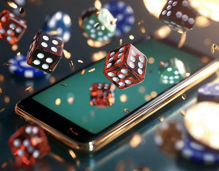 Tampilan platform idolabet di layar ponsel dengan pilihan olahraga dan permainan
